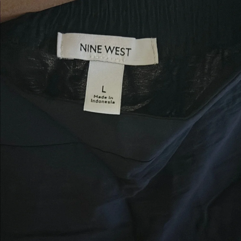 Nine West Black Skirt Large - Picture 2 of 6